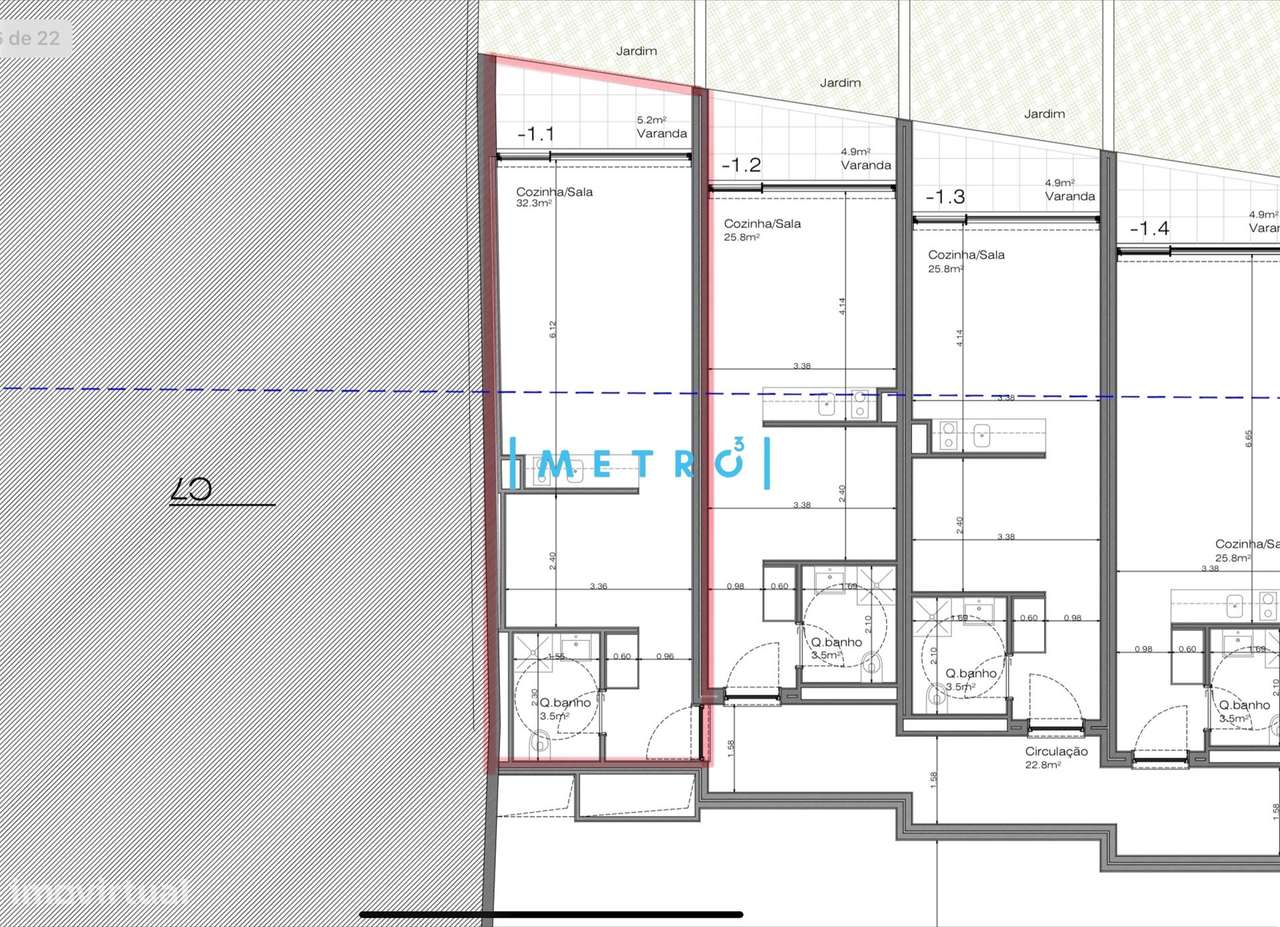 Apartamento T0 Venda em Cedofeita, Santo Ildefonso, Sé, Miragaia, São-8