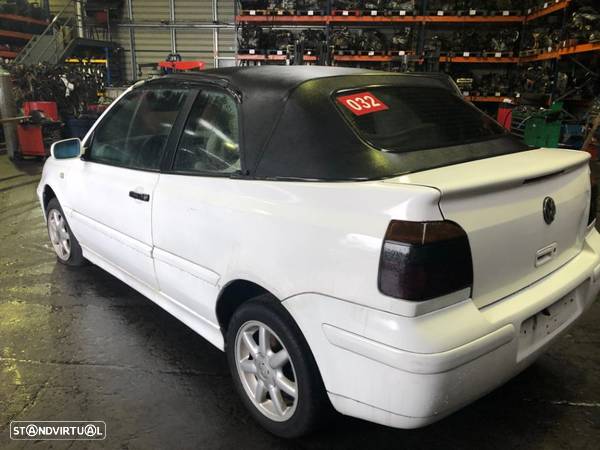 VW GOLF IV 1.9 TDI CABRIO DE 1999 PARA PEÇAS - 4