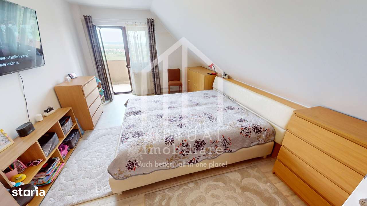 Ap tip mansarda, 4 camere, 98mp utili, balcon, lift, parcare, Tilisca - Imagine principală: 2/20