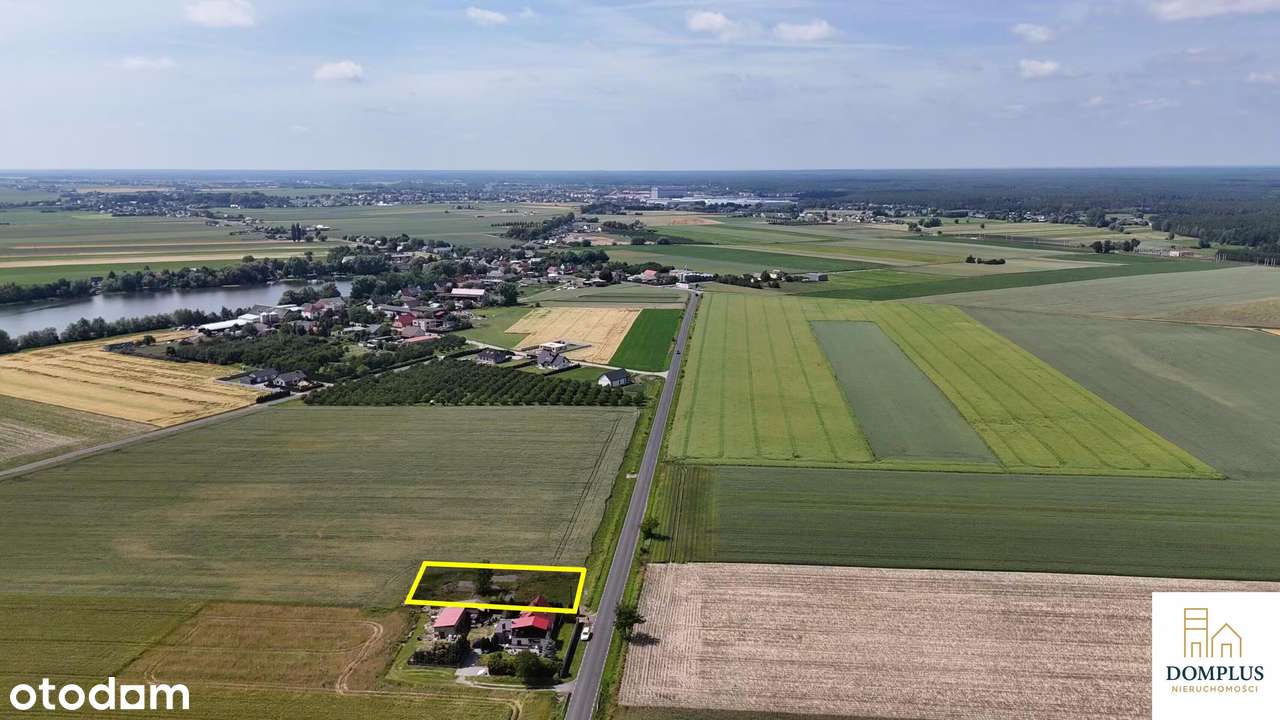 Działka budowkana 1165 m2 Samołęż.-5