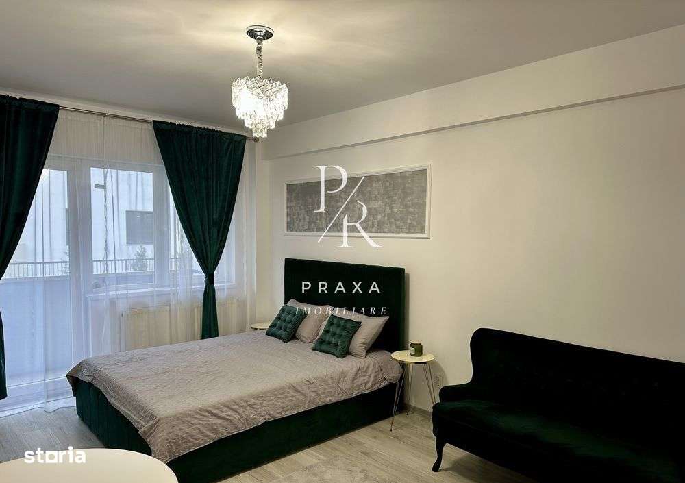 Apartament de vanzare, 37 mp, balcon, mobilat complet, parcare, zona T - Imagine principală: 1/8