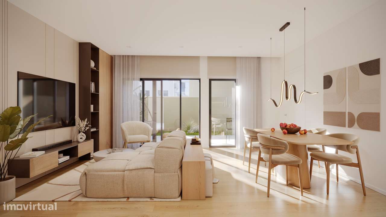 Apartamento T1+1 com terraço e jardim privativo de 25.57m2 - Grande imagem: 3/9