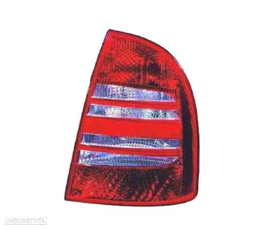 FAROLINS PARA SKODA SUPERB 02-08 VERMELHO - 1