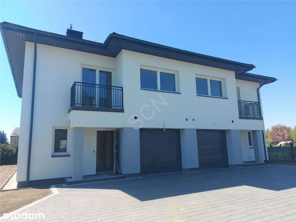 Nowoczesny bliźniak 146 m²+ poddasze, ogród 400m² - Pełny obrazek: 2/10