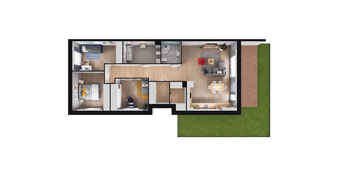 Forall Osiedle Harmonia  | 4-pok. | 2_1 - Pełny obrazek: 4/9