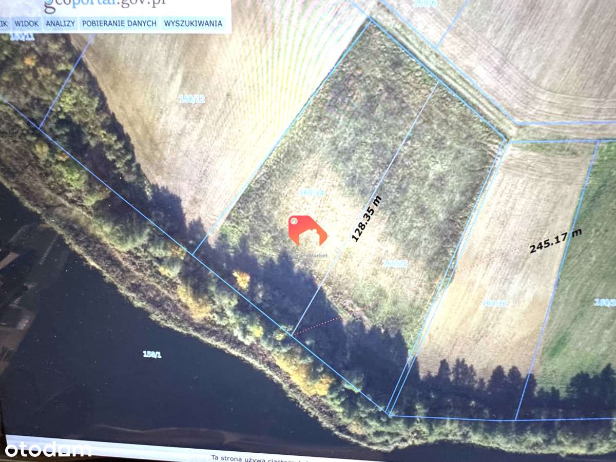 Działka nad jeziorem 5400m2 na sprzedaż. - Pełny obrazek: 5/5