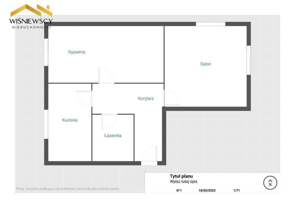 Mieszkanie 2 pokoje, Krasnołęka 54,28 m2 - Pełny obrazek: 4/11