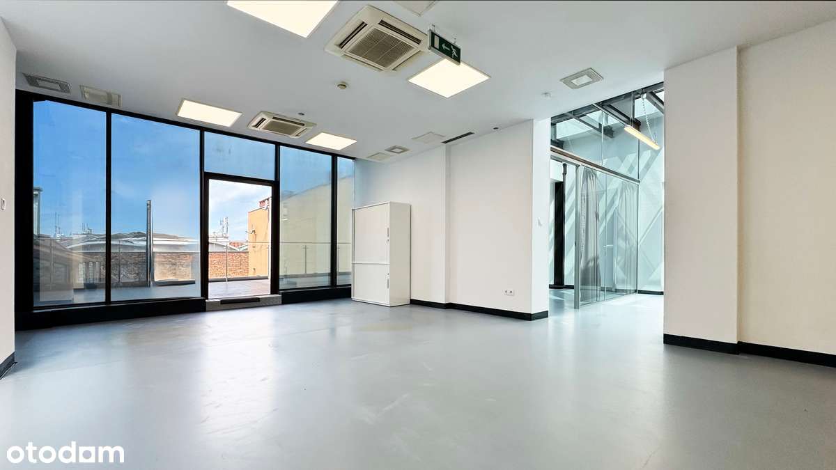 TOP lokalizacja - loftowy lokal w centrum miasta - taras, klima TOP-4