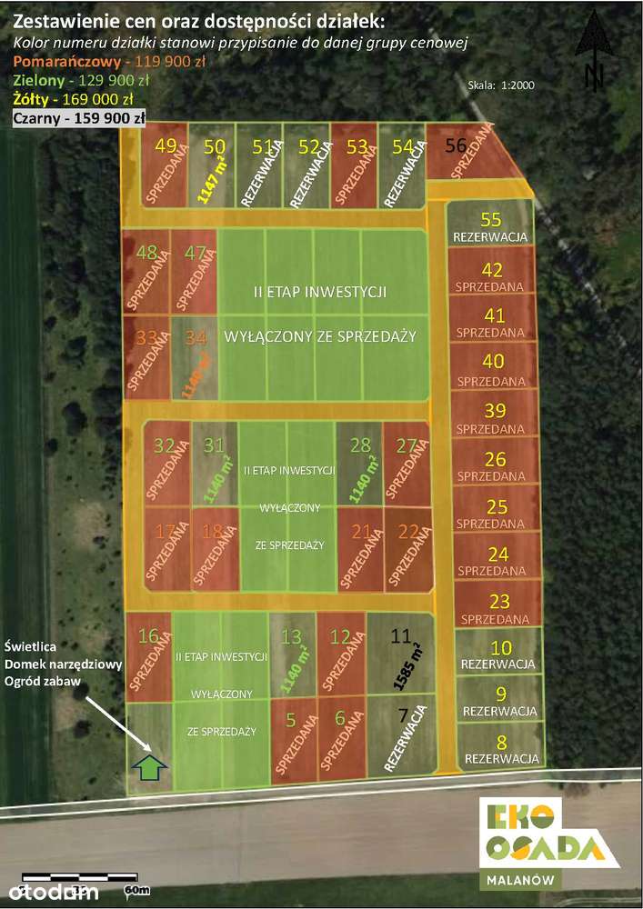 Działki budowlane premium w MPZP, z mediami, woda, las-2