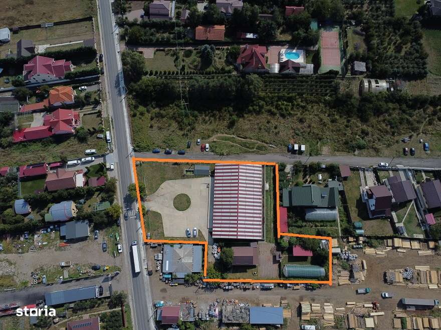 Hala Hemeiusi 900 mp 3000 mp Curte plus Casa Birouri de Inchiriat - Imagine principală: 3/20