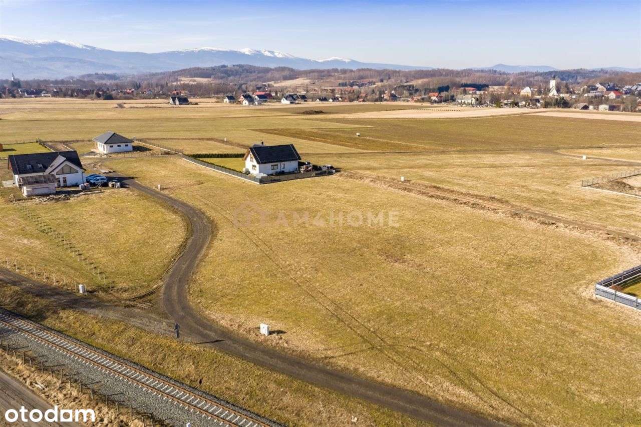 Działka, 1 291 m², Łomnica-5