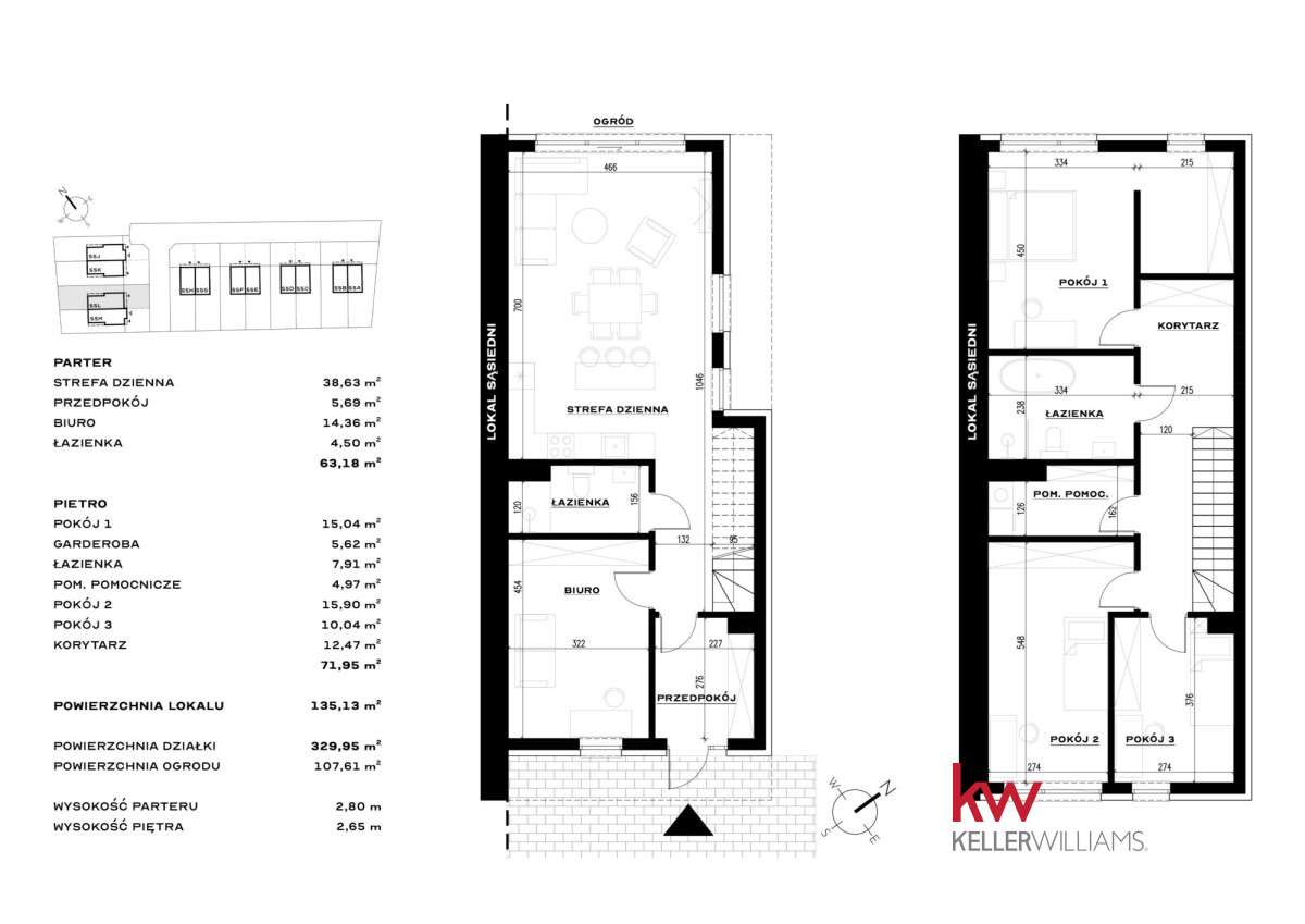 Bliźniak 5 pokoi/ ogród/ m.postojowe/ 0% prowizji - Pełny obrazek: 2/5