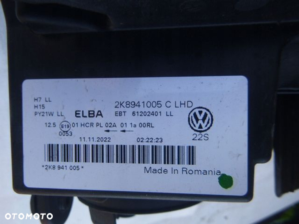 VW CADDY 2020-23 ROK 2K8941005C LAMPA LEWA - 4