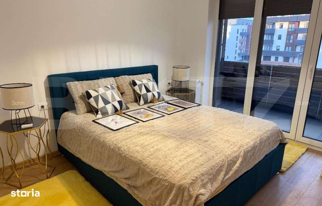 Apartament cu 2 camere + birou mobilat si utilat complet, 56 mp, Braso - Imagine principală: 2/7