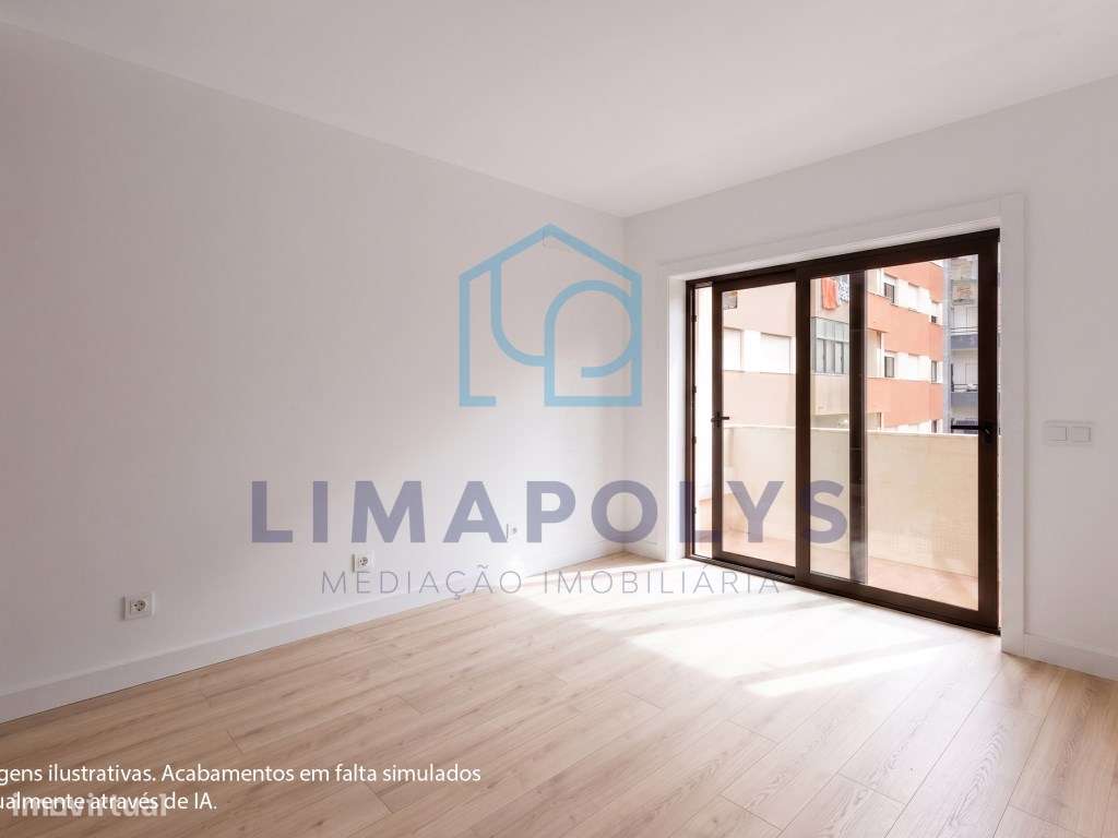 Apartamento T1 totalmente Renovado na Praia da Amorosa | Pronto a H...-11