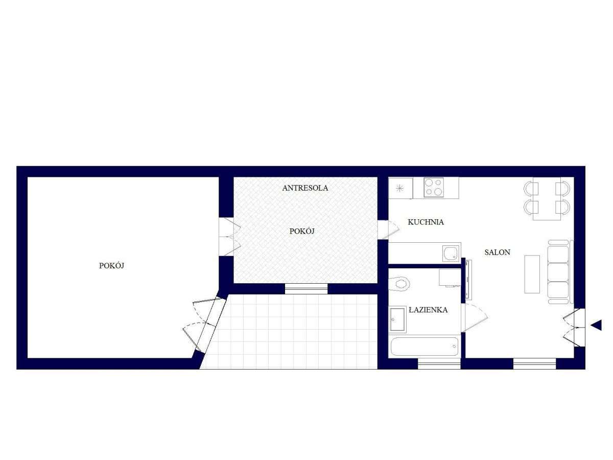 3 pokoje i balkon - blisko dworca  Łódź Fabryczna-19