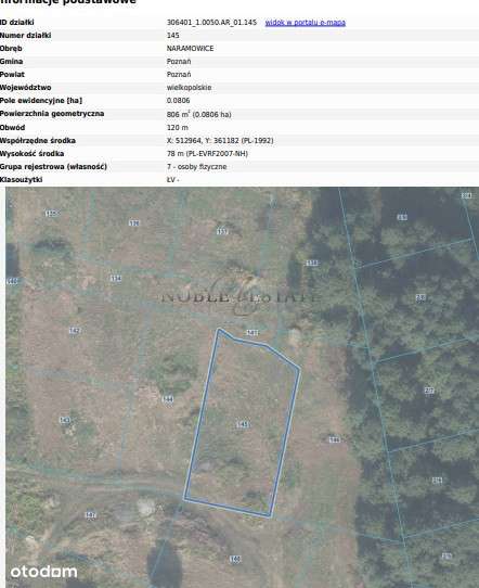 Działka Naramowice, Umultowo na sprzedaż-10