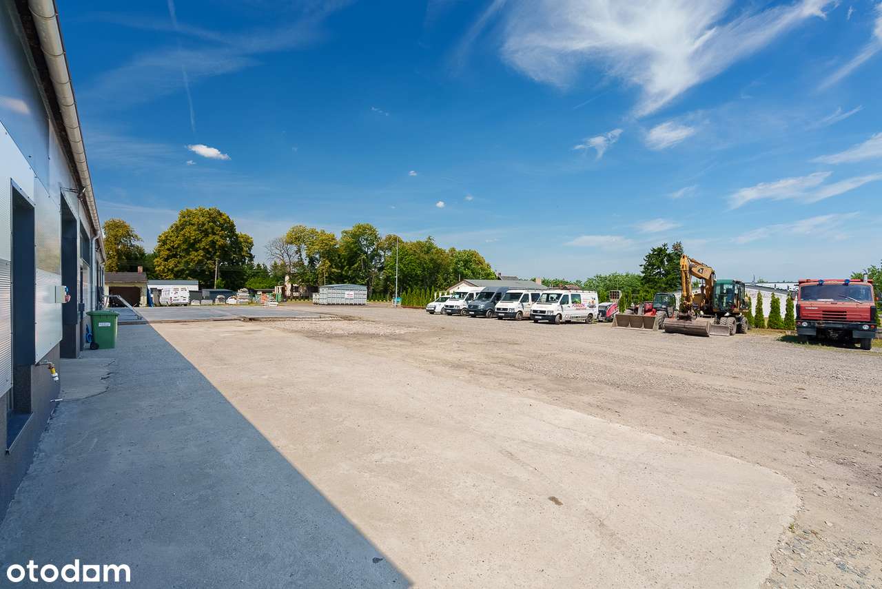Hala-magazyn-biuro-usługi | 1000 m2 | działka 8000 m2 | 40 min P-ń-10