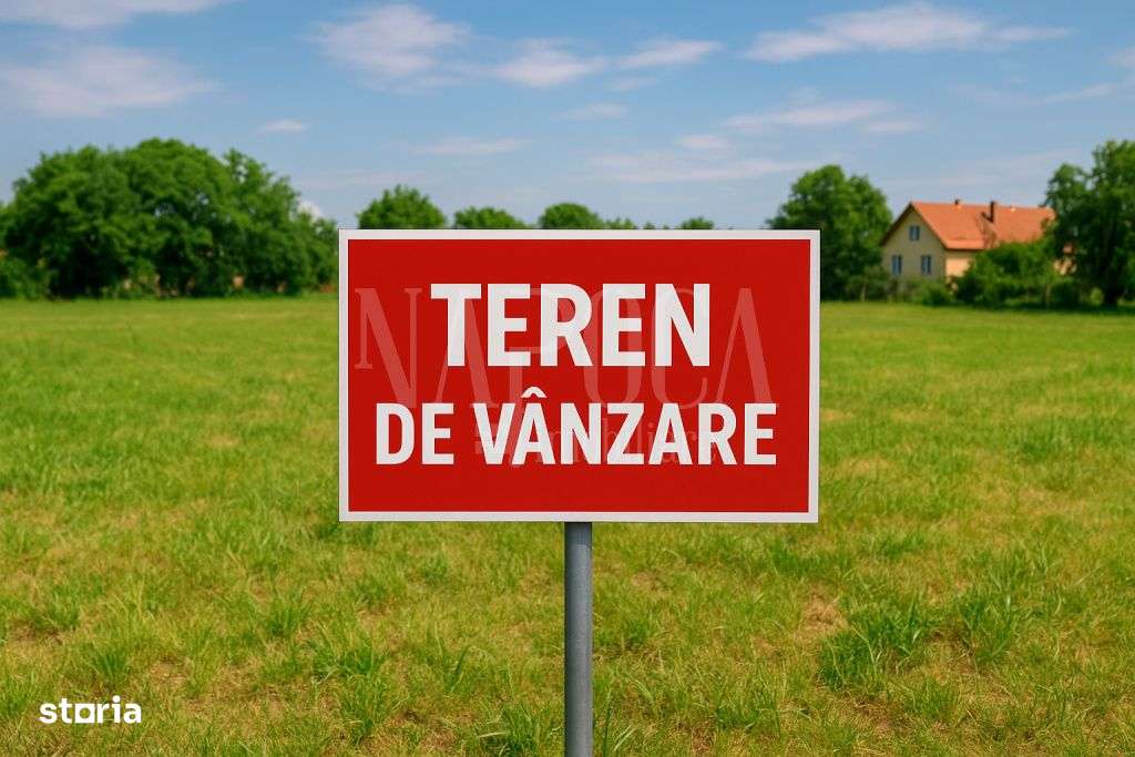 Teren intravilan pentru constructii de vanzare in Someseni, Cluj - Imagine principală: 4/4