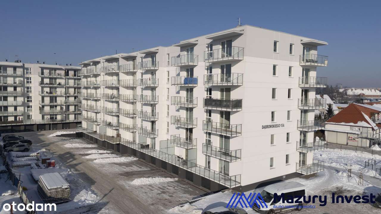 Mieszkanie w stanie deweloperskim przy ul. Dąbrowskiego - nowe osiedle-0