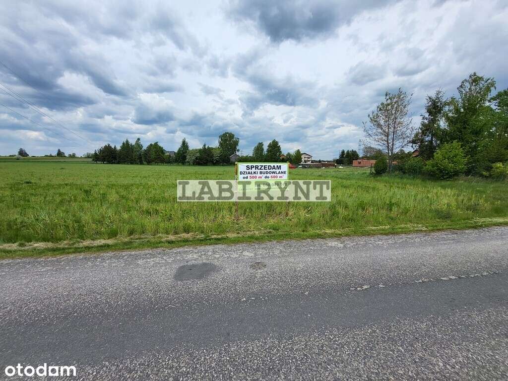 Rzerzęczyce, 541m2 budowlana, objęta mpzp, bez pcc-12