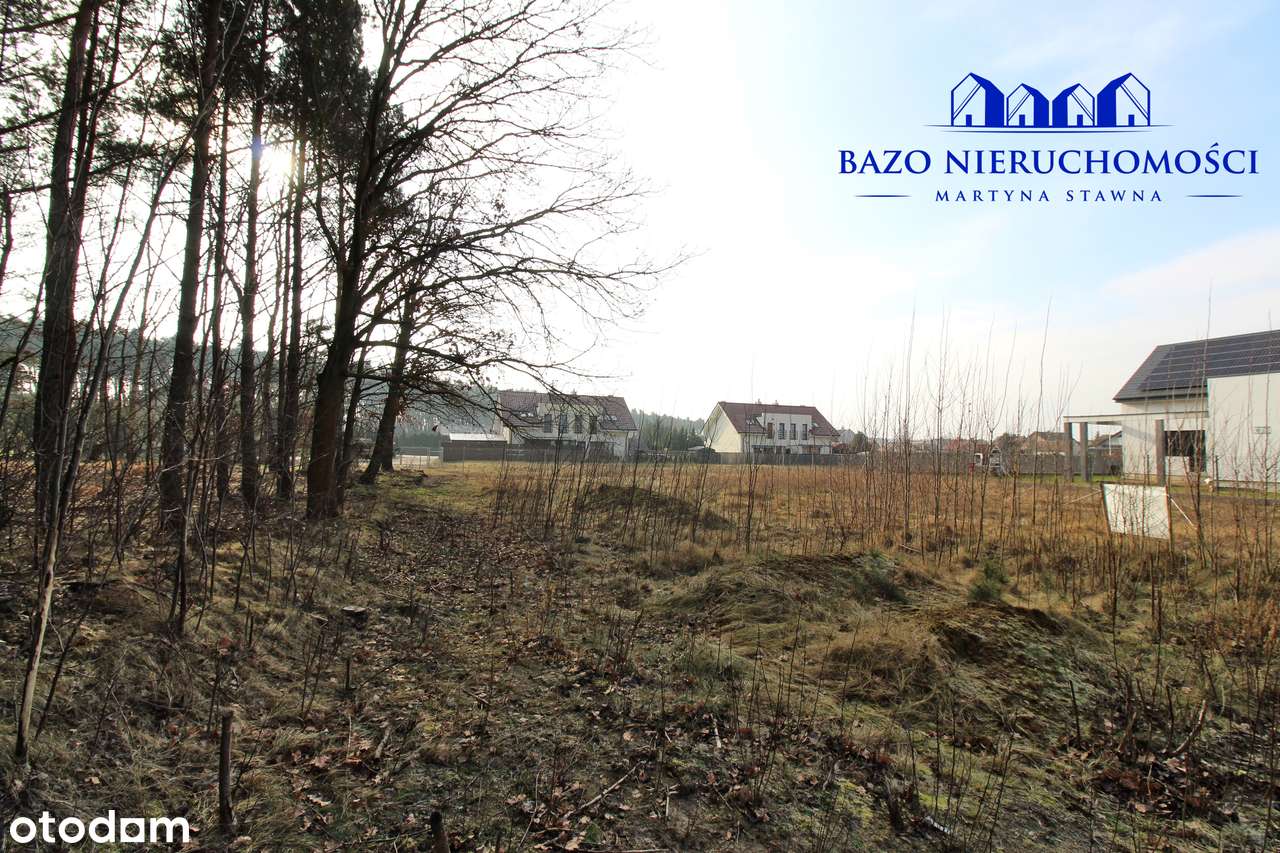 Piękna działka budowlana pod lasem w Starym Luboszu-5