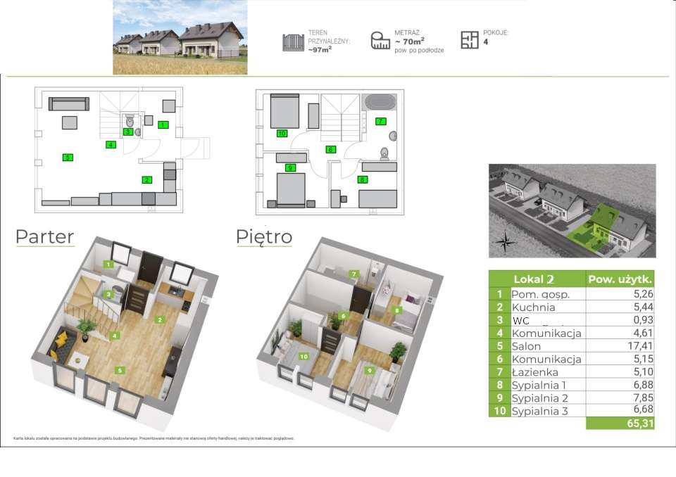 Dom 15 km od Krakowa, piękna okolica - stan deweloperski-5