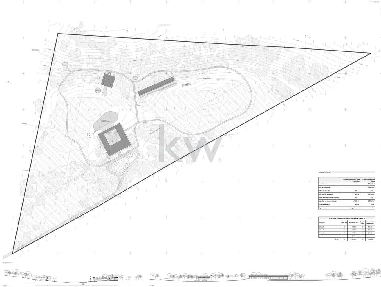 Terreno sublime com 6,725Ha e projecto aprovado em zona com total priv - Grande imagem: 5/27