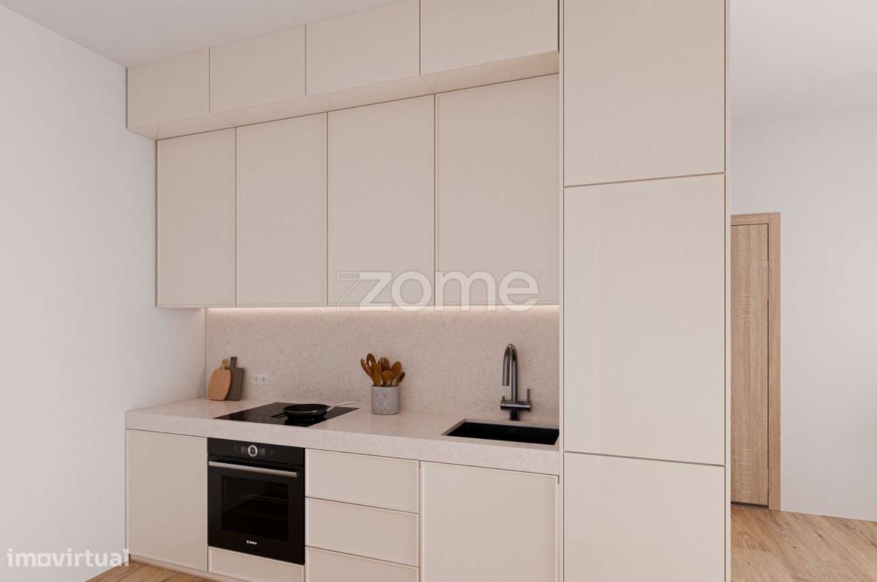 Apartamento T1 no Centro de Vila Real c/ garagem, junto as antigas Box - Grande imagem: 2/16