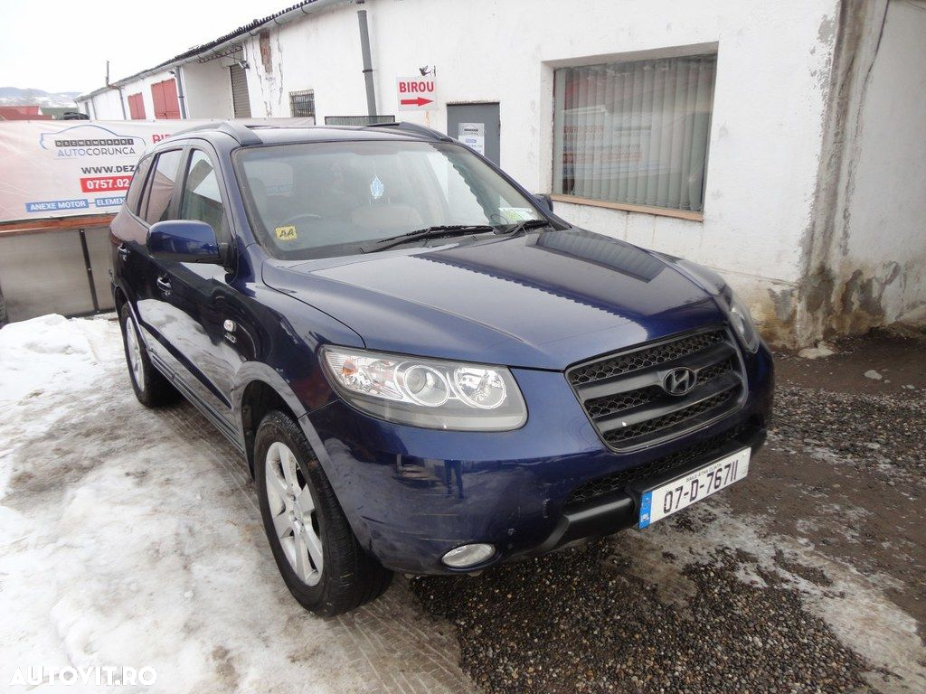 Haion Cu Luneta Hyundai Santa Fe 2 2006 - 2012 SUV 5 Usi Bleumarin 5Q (363) - 7