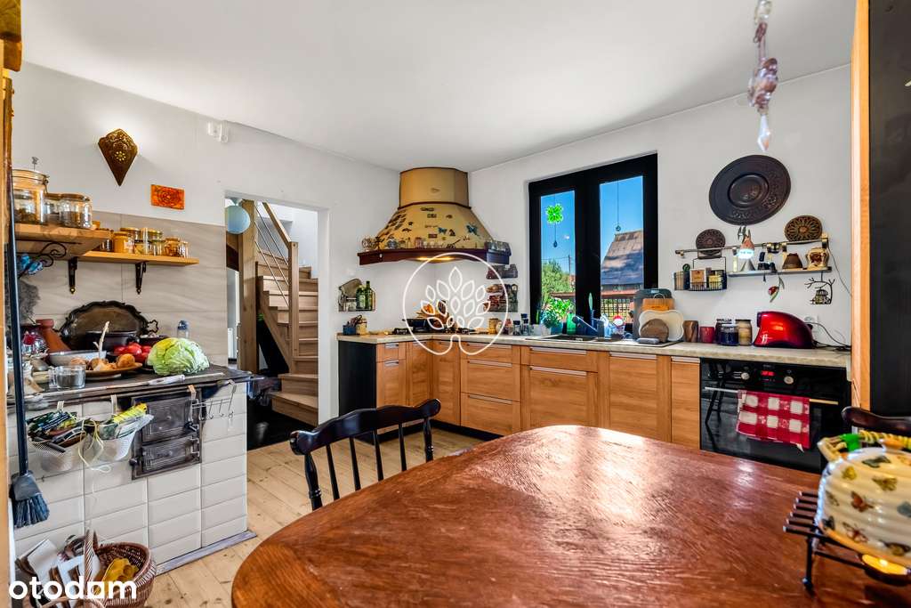 Dom z bali dębowych na dużej działce 2000 m2 - Pełny obrazek: 5/17