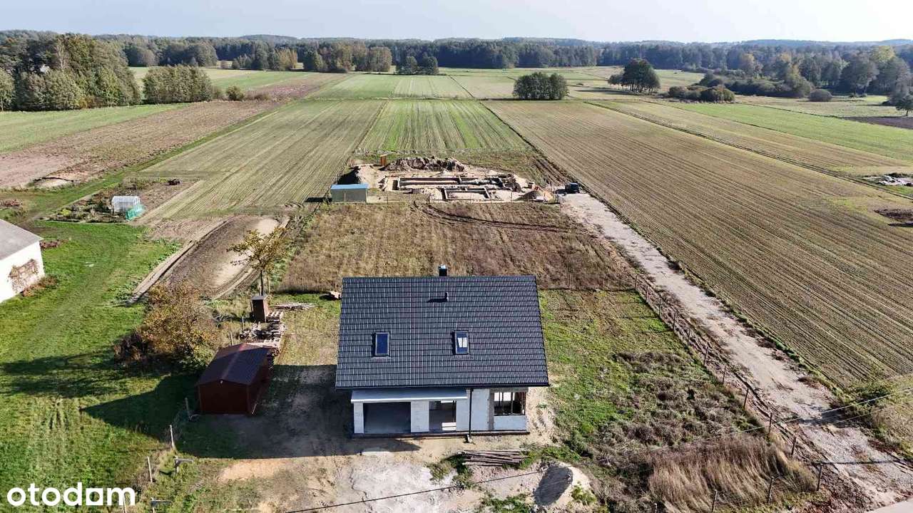 Dom Marzeń wśród Zieleni Duża działka 1280m2 pod Łodzią ok. Andrespol - Pełny obrazek: 3/11