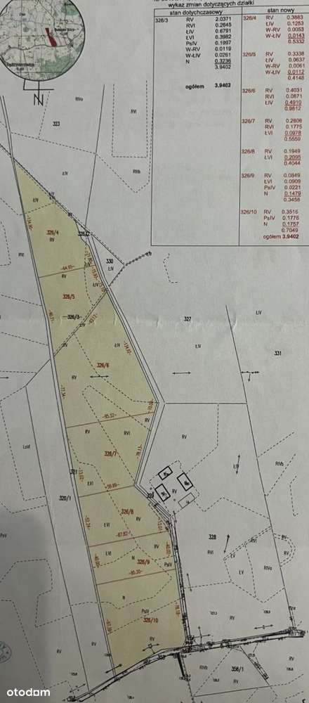 Działki budowlane gmina Czersk - Pełny obrazek: 2/15