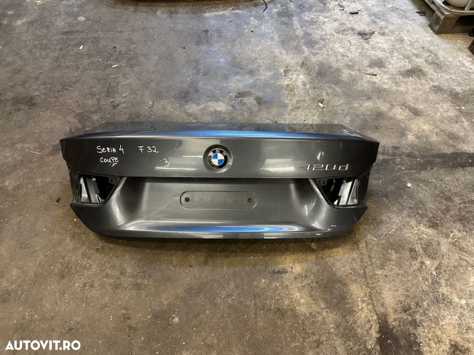 Capota portbagaj complet BMW seria 4 coupe F32 an 2013-2019 - 1