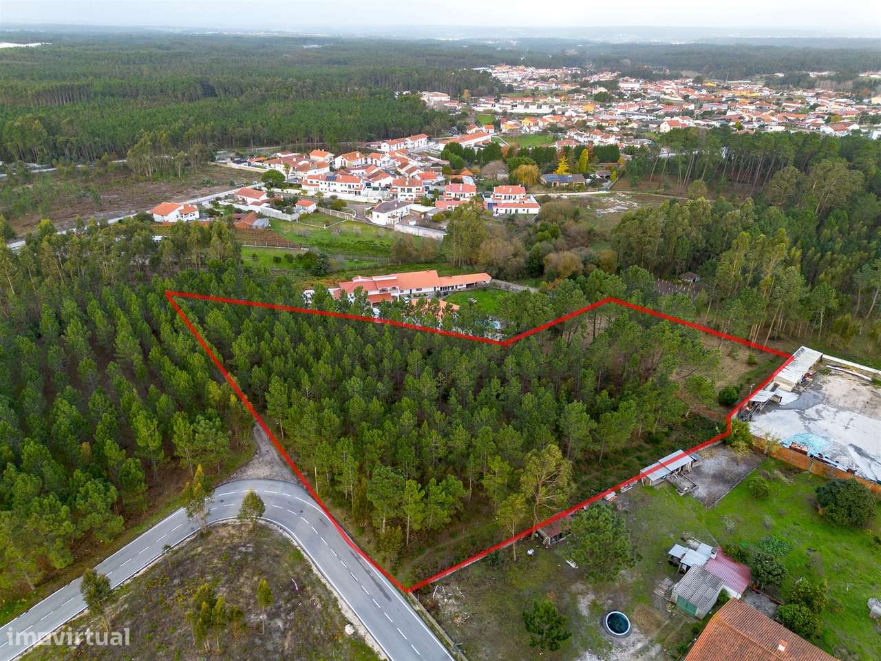 Terreno destinado a construção, sito em Trutas | Marinha Grande - Grande imagem: 3/16
