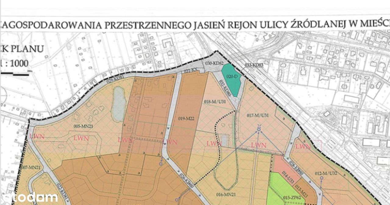 Działka rolno-budowlana inwestycyjna 711m2 Gdańsk - Pełny obrazek: 5/5