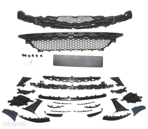 PARA-CHOQUES FRONTAL PARA MERCEDES CLASE C W205 18- LOOK AMG - 2