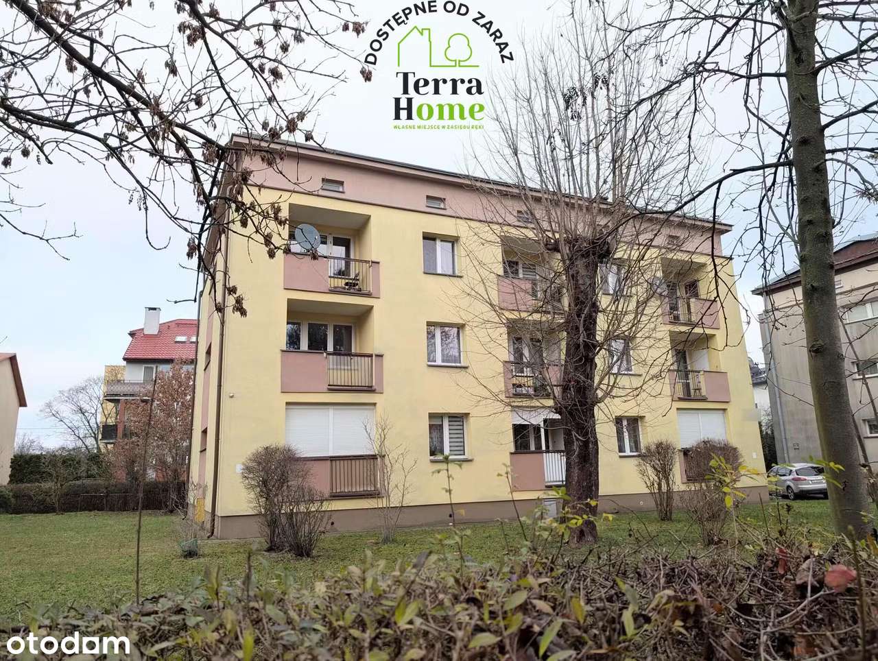 2 pokoje wysoki parter loggia Kielce ul Gliniana - Pełny obrazek: 1/16