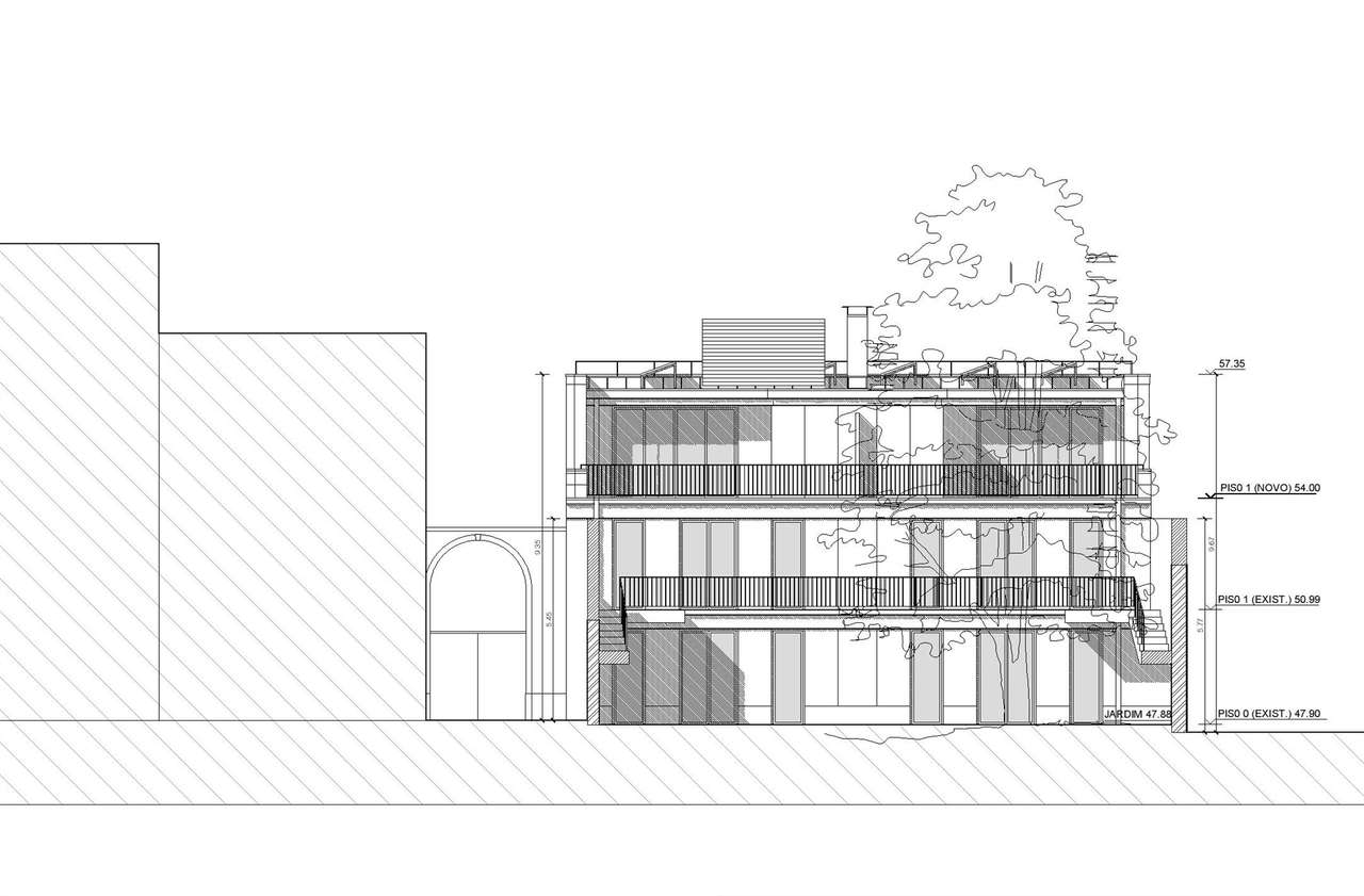 Edifício Habitacional – Projeto Aprovado para 4 Fogos-8