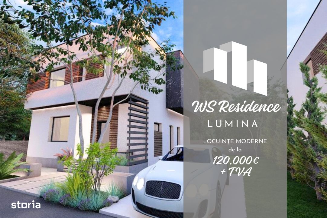 WS Residence | Vile moderne in localitatea Lumina | Comision 0%