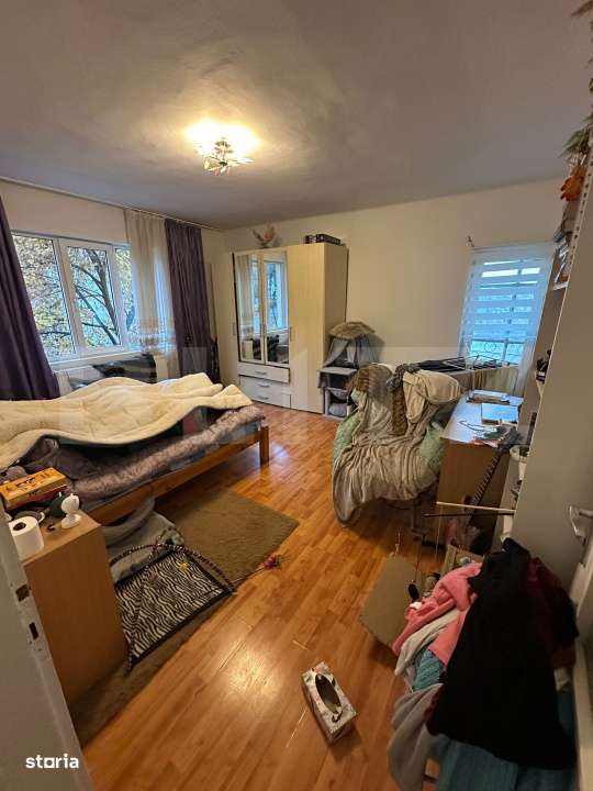 Apartament 2 camere, balcon, renovat, centrala, etaj intermediar,  Gru - Imagine principală: 5/6