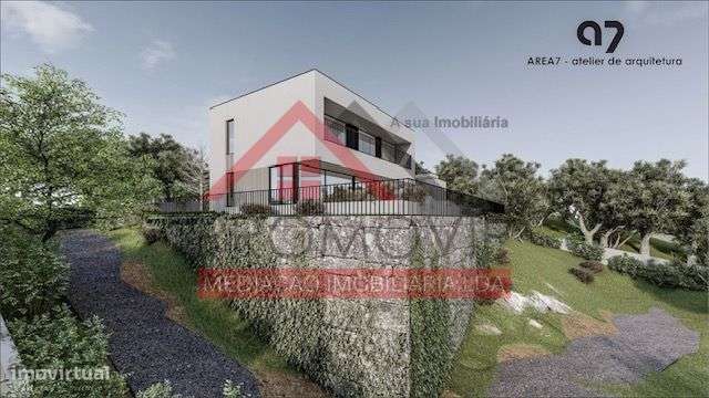 Terreno com 1100m² com projeto aprovado Santo Tirso-5