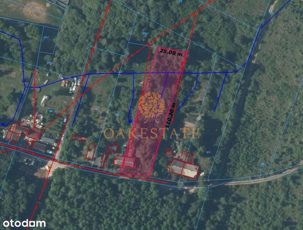 Działka budowlana 2761 m² w Chęcinach - Pełny obrazek: 2/7