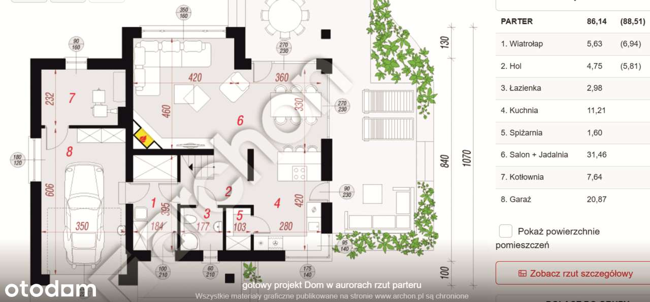 Dom jednorodzinny _ stan surowy otwarty – idealny pod własną aranżację - Pełny obrazek: 5/7