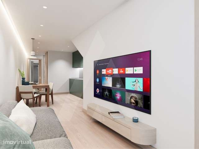 Apartamento T1 com terraço no centro da cidade de Aveiro - Grande imagem: 4/18