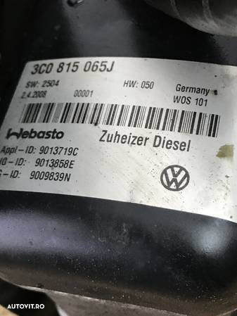 Webasto VW Passat Variant 2.0TDI BMP ,4 Motion , Manual - 2