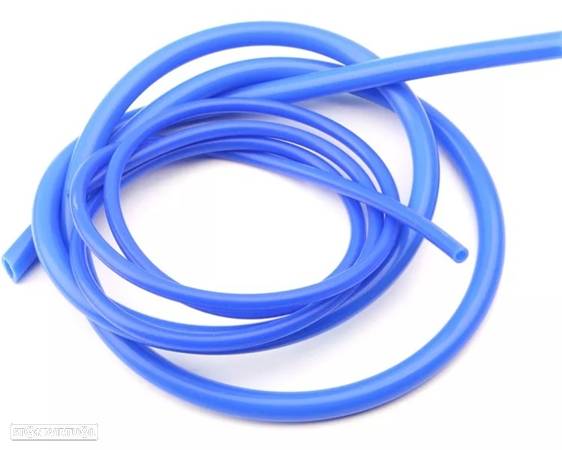 Tubo de Vácuo Silicone - 6mm Azul - 3