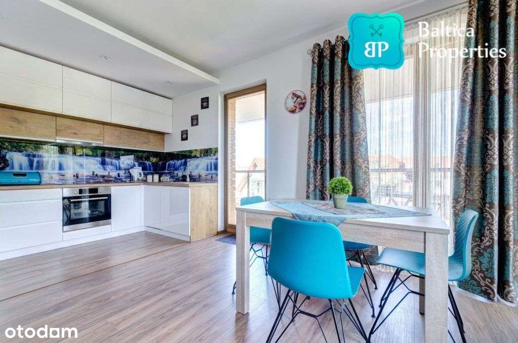 3-pok 68M2 Wykończony Apartament Blisko Plaży-5