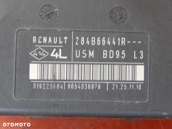 moduł BSM BSI 284B66441R Renault MEGANE III scenic clio modus 07-14 Łuków części - 3