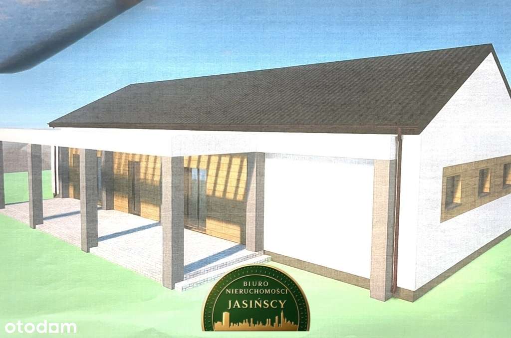 Ogrodzona działka z projektem na dom jednorodzinny - Pełny obrazek: 5/8